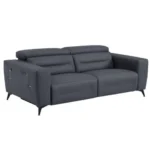 989 Sofa in Italian Leather with Power Recliners By GU Furniture