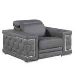 692 Chair in Genuine Leather By Gu Furniture