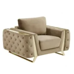 1051 Chair in Genuine Leather By Gu Furniture