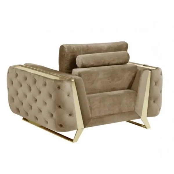 1051 Chair in Genuine Leather By Gu Furniture - Image 2