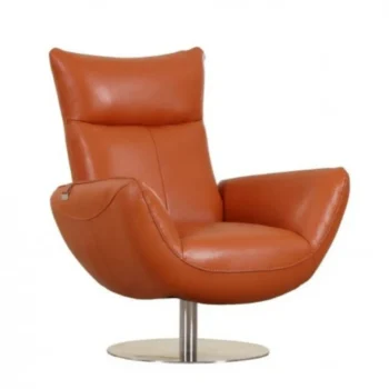C74 Chair in Genuine Leather By Gu Furniture