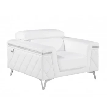 1140 DivanItalia Italian Leather Chair By Gu Furniture