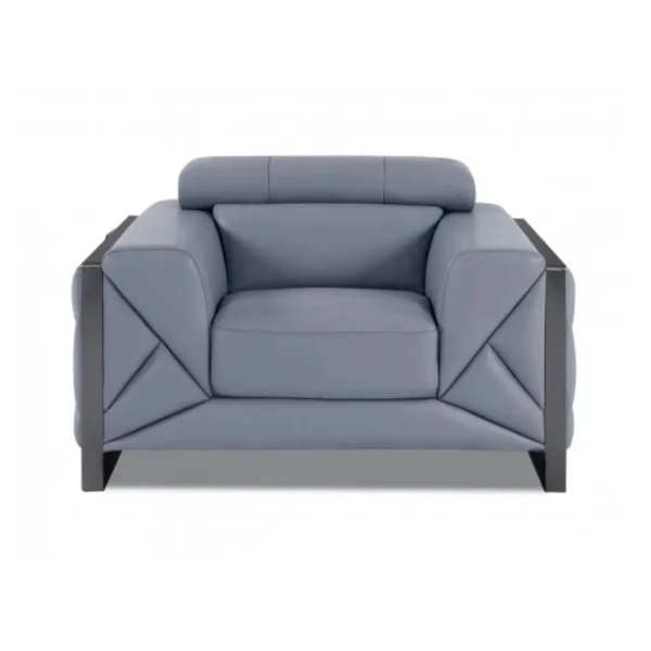 903 DivanItalia Italian Leather Chair By Gu Furniture - Image 2