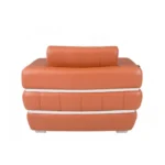 904 DivanItalia Italian Leather Chair By Gu Furniture - Image 3