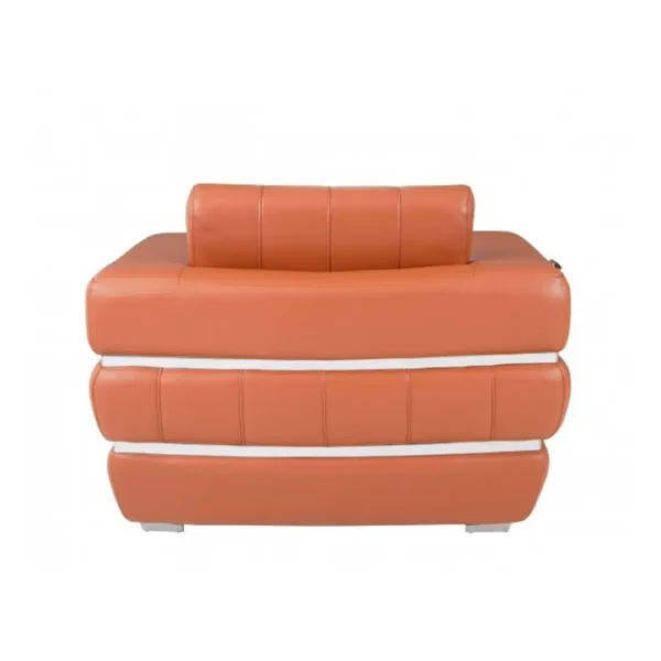 904 DivanItalia Italian Leather Chair By Gu Furniture - Image 3