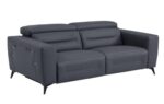 989 Sofa in Italian Leather with Power Recliners By GU Furniture 11