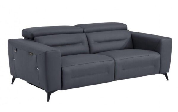 989 Sofa in Italian Leather with Power Recliners By GU Furniture 9