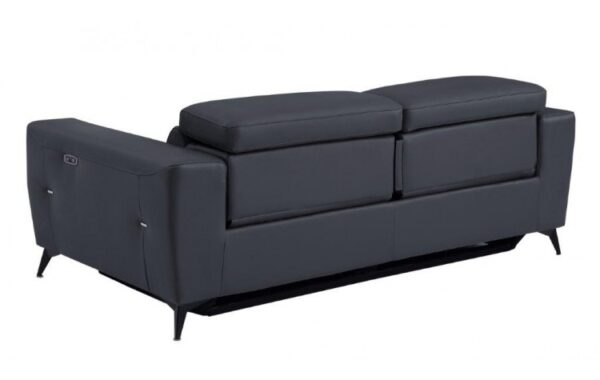 989 Sofa in Italian Leather with Power Recliners By GU Furniture 10