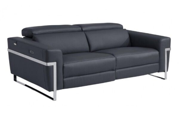 990 Sofa in Italian Leather with Power Recliners By GU Furniture 11