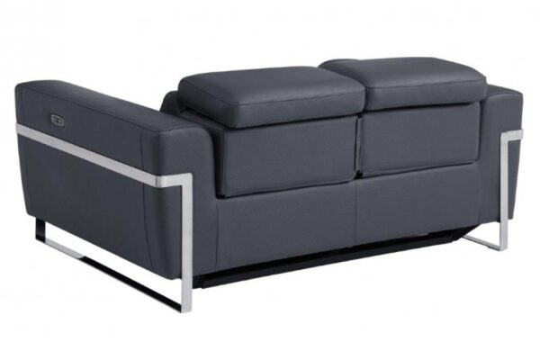 990 Sofa in Italian Leather with Power Recliners By GU Furniture 12