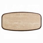 Kasha Coffee Table with Travertine Top LV03325 By ACME 14