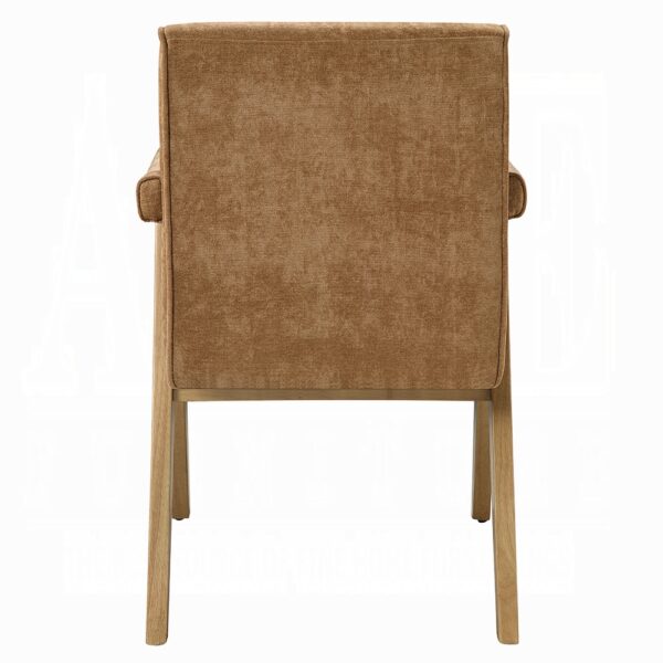 Zoey Arm Chair in Chocolate Chenille DN04077 By ACME 9