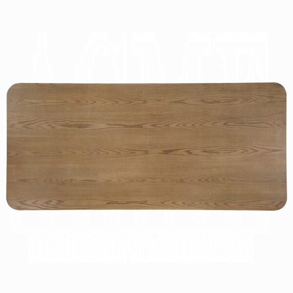 Zoey Rectangular Dining Table in Oak Finish DN04075 By ACME 9
