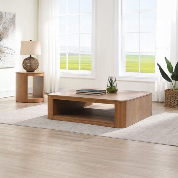 Zoey Coffee Table in Oak Finish LV04215 By ACME 10