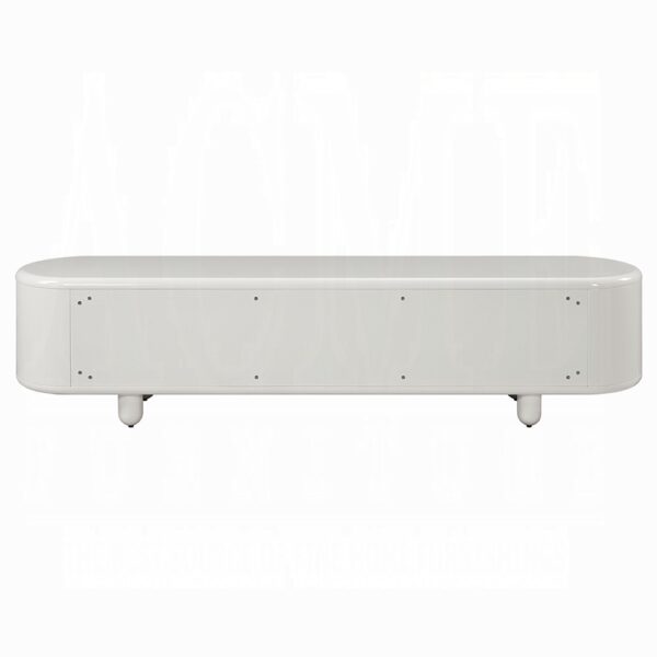 Keely TV Stand in White High Gloss LV02608 By ACME 8