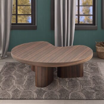Yoab Coffee Table in Smoked Oak Finish LV03755 By ACME