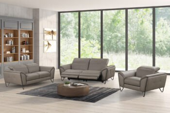 Lavinia w/ Electric Recliners Leather Living Room Furniture p13984 By ESF Furniture