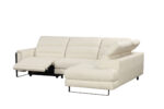 Eminence Sectional w/ Recliner White Modern Sectional Sofa p13982 By ESF Furniture 20