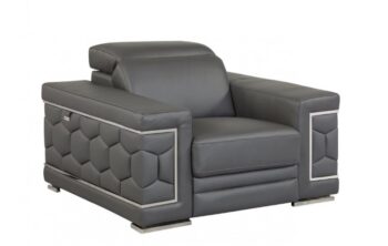 692 Chair in Genuine Leather By Gu Furniture