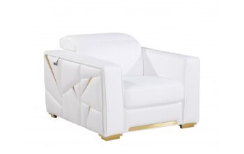 1120 Chair in Genuine Leather By Gu Furniture