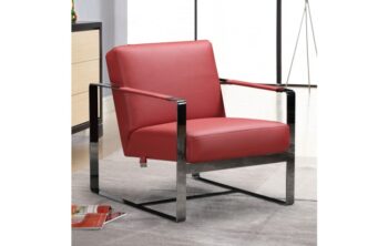 C67 Accent Chair in Genuine Leather By Gu Furniture
