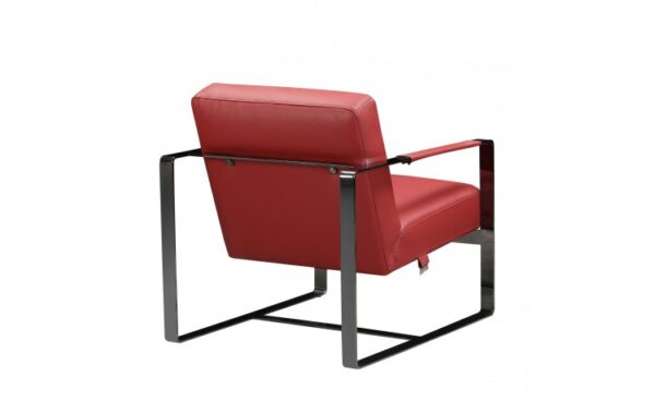 C67 Accent Chair in Genuine Leather By Gu Furniture 9