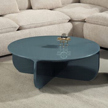 Lamond Coffee Table in Teal High Gloss LV03925 By ACME