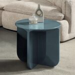 Lamond End Table in Teal High Gloss LV03926 By ACME 9