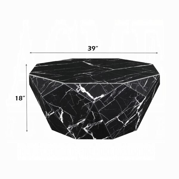 Dara Coffee Table in Black Finish LV03625 By ACME 9