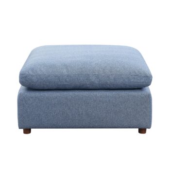 SEC8062BU Blue Ottoman By Artisan Furniture