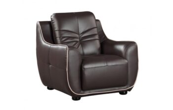 2088 Brown DivanItalia Italian Leather Chair By Gu Furniture