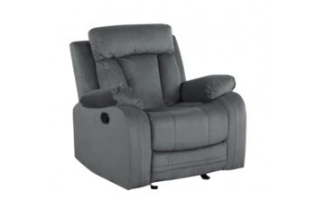 9760  Microfiber Fabric Reclining Chair By Gu Furniture