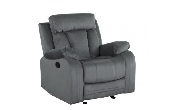 9760  Microfiber Fabric Reclining Chair By Gu Furniture 23
