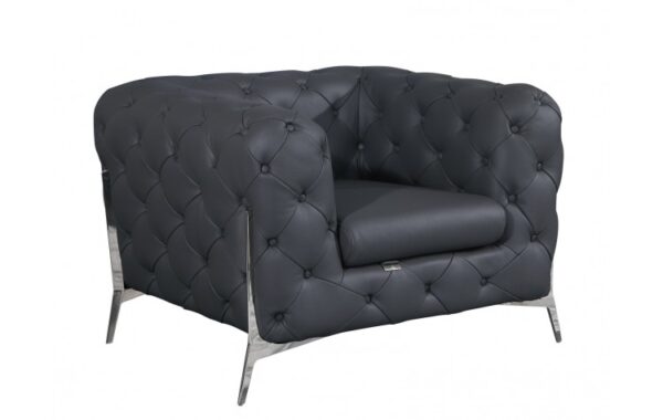 970 DivanItalia Italian Leather Chair By Gu Furniture 18