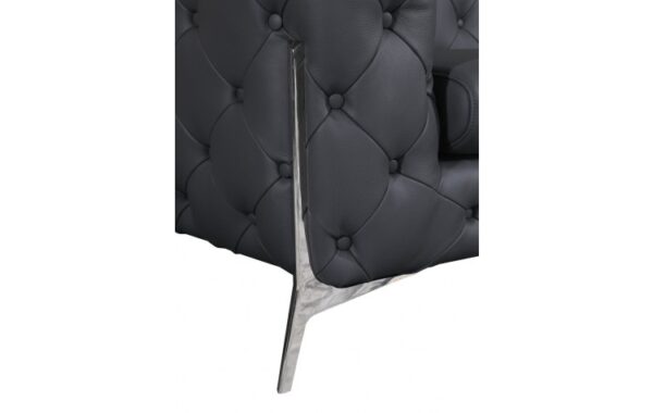 970 DivanItalia Italian Leather Chair By Gu Furniture 22