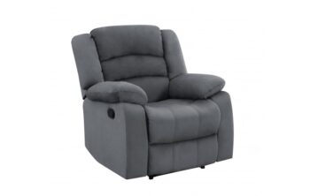 9824 Microfiber Fabric Reclining Chair By Gu Furniture