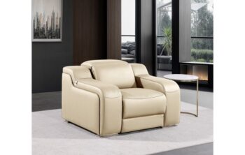 1116 Chair in Genuine Leather By Gu Furniture