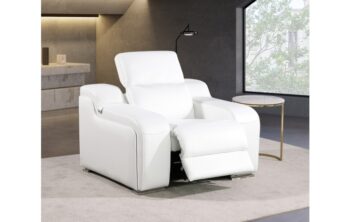 1208 Chair in Genuine Leather By Gu Furniture