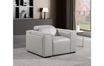 1224 Chair in Genuine Leather By Gu Furniture
