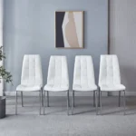 DCK216 PU Leather Dining Chair By Artisan Furniture Dining Room Furniture Mobilia Cleopatra 14 DCK216 PU Leather Dining Chair By Artisan Furniture 14