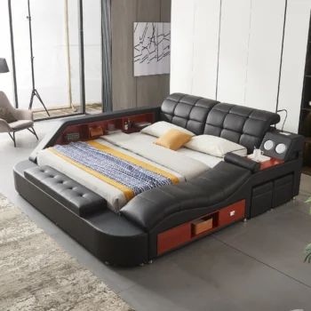 9015 Queen and King Beds By Artisan Furniture