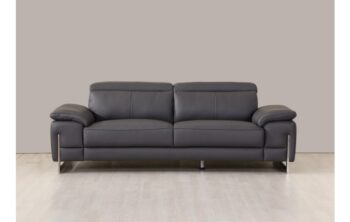 636 DivanItalia Top Grain Italian Leather Sofa By GU Furniture