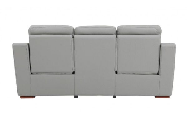 9408 DivanItalia Top Grain Italian Leather Sofa By GU Furniture 9
