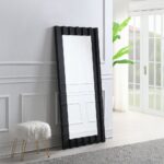 Dara Floor Mirror in Black Finish AC03021 By ACME 9