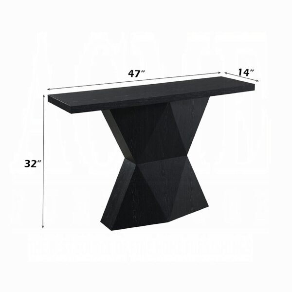 Dara Console Table in Black Finish AC03093 By ACME 9