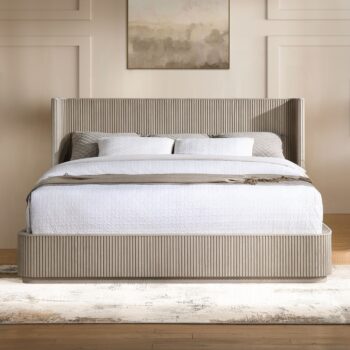 Leanna Bed in Light Oak Finish By ACME