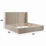 Leanna Bed in Light Oak Finish By ACME 16