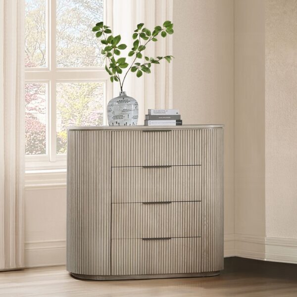Leanna Chest of 4 Drawers in Light Oak Finish BD05436 By ACME 7
