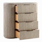 Leanna Chest of 4 Drawers in Light Oak Finish BD05436 By ACME 12