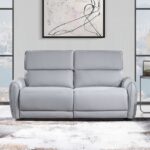 Jeromie Power Motion Sofa with USB Port in Gray Leather LV03335 By ACME 17